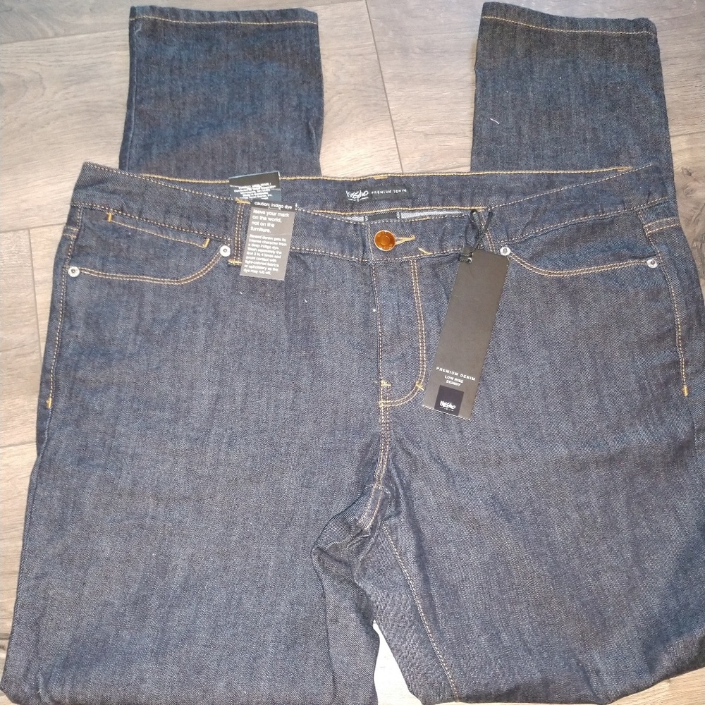 Mossimo Premium Denim Low-rise Skinny Jeans